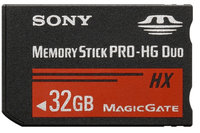 32GB Memory Stick Pro HG Duo HX - No Adapter