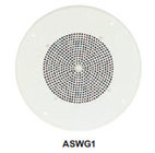 Bogen ASWG1 8" Active Ceiling Speaker 1W, 600 Ohm Telephone Interface, White