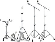 Yamaha HW-680 Single-Braced Hardware Pack 2 Boom Cymbal Stands, Snare Stand, Hi-hat Stand and Bass Drum Pedal