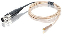 Replacement E6 Earset Cable with TA4F  for Anchor Audio, Light Beige