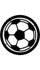 Rosco 78116 Steel Gobo, Football (Soccer)