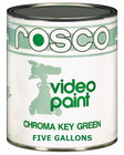 Rosco Chroma Key Paint 5gal of Chroma Key Green Vinyl Acrylic Paint