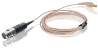 Replacement H6 Headset Cable for Electro-Voice Wireless with TA4F Connector, Tan