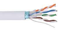Liberty AV 24-4P-P-L6ASH-WHT  1000 ft Reel of CAT6A F/UTP EN Series 23 AWG 4-Pair Shielded Cable