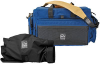 Porta-Brace DVO-2UQS-M3  DVO-2 Digital Video Organizer Bag in Blue with QS-M3 Quick Slick