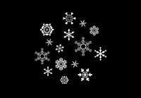 Snowfall 2 Pattern Steel Gobo