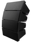 TOA HX-7B WP-QAM 10x5" Woofer 4x1" Tweeter 750W Weatherproof Line Array Speaker System, Black