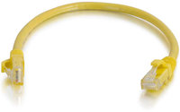 Cables To Go 27190  1 ft Cat6 Snagless Unshielded (UTP) Network Patch Cable in Yellow