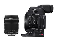 EOS C100 Mark II 18-135 Package Cinema EOS Super 35mm Digital HD Video Camera with EF-S 18-135mm f/3.5-5.6 IS STM Lens