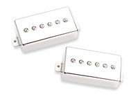 Seymour Duncan 11108-16-NC Phat Cat P-90 Humbucker Retrofit Pickups in Nickel, Set of 2