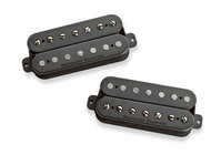 Seymour Duncan 11108-95-B7 Pegasus-Sentient 7-String Bridge and Neck Humbucking Pickups in Black, Set of 2