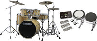 Stage Custom Hybrid Electronic / Acoustic Kit in Natural Wood