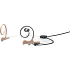 d:fine Single In-Ear Broadcast Headset Mount, Beige, Microdot, Dual-Ear, TA5F for Lectro