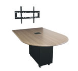 HUB Table System with Bullet Shaped Top at 7'x4', HPL