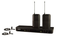Shure BLX188/CVL-H9 Dual-Channel Wireless Mic System with 2 CVL Lavaliers, H9 Band