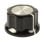 Korg 620X111003  Black/Silver Edit Knob for microKORG