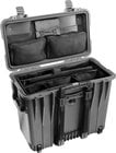 Pelican Cases 1447 Protector Case 17.1"x7.5"x16" Top Loader Case with Office Divider and Organizer