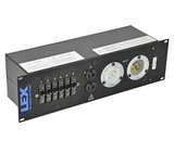 Lex PRM3IN-1CC12GN Rack Mount Power Distribution, L21-30 In and Thru, (12) Powercon Outputs