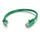 Cables To Go 27170 Cat6a Snagless Unshielded (UTP) Patch Cable Green Ethernet Network Patch Cable, 1 ft