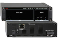 RDL RU-NL2 Network to Line Level Interface, Dante Input, 2 Balanced Line Outputs