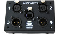 InstaSnake PA204F Passive Network Audio Snake, (2) XLR-F + (2) XLR-M to RJ45 Jack