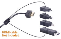 Liberty AV DL-AR2  Universal HDMI Adapter Ring with 4 Adapters