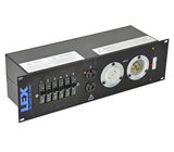 Lex PRM3IN-4CC3DC Rack Mount Power Distribution, L21-30 In and Thru, (3) L5-30, (4) 5-20 Duplex