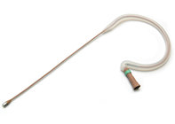 Countryman E6IDW6T1AN Directional Ear Set for Audio-Technica, Hirose 4-pin, Tan