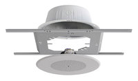 Quam SOLUTION-2 Ceiling Speaker Bundle with 2 8C10X/BU/WS/VC Speakers, Back Cans and Tile Bridge Supports