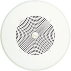 Bogen S86T725PG8UBRVR 8" Ceiling Speaker Assembly with Recessed Volume Control and Screw Terminal Bridge, Bright White