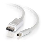 Cables To Go 54298 Mini DisplayPort to DisplayPort 6 ft Adapter Cable in White