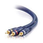 Velocity RCA Audio/Video Cable 25 ft RCA Cable with Composite Video Male and Stereo Audio Male Connectors