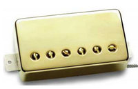Seymour Duncan SH-PG1BGC PearlyGatesBridgeGoldCover Humbucking Guitar Pickup, Pearly Gates, Bridge, Gold Cover