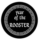 Rosco 77652  Steel Gobo, Year of the Rooster