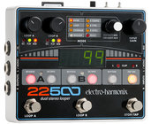 Electro-Harmonix 22500-Looper Dual Stereo Looper,  9.6DC-500 PSU Included