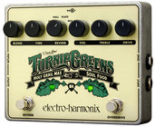 Electro-Harmonix TURNIP-GREENS Turnip Greens Soul Food Overdrive/Distortion and Holy Grail Reverb Effects Pedal