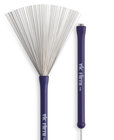 Vic Firth HB Heritage Brush Retractable Wire Brush with Rubber Handle