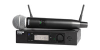 GLX-D Series Single-Channel Digital Rackmount Wireless Mic System with SM58 Handheld