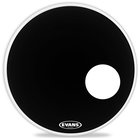 Evans BD18RB 18" EQ3 Resonant Bass Drum Head in Black
