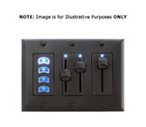 Pathway Connectivity 0700-5332 NSB 485 4-Button Primary Insert