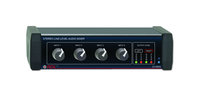 RDL EZ-MX4LX-RDL Stereo Line-Level Audio Mixer, 4X1 with Power Supply