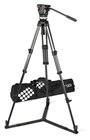 Sachtler 1019C System Ace XL GS CF Tripod System with Ace XL Fluid Head, Ace 75/2 CF Tripod, SP 75 Ground Spreader