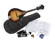 Concert Tone Mandolin Pack [DISPLAY MODEL] Mandolin with Rosewood Fingerboard, Sunburst Finish, and Accessories