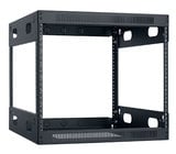 Lowell LXR-821  Slim Frame 8 Unit Rack, 21" Deep, Black