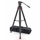 System FSB 6 Fluid Head, Flowtech 75 Tripod with Mid-Level Spreader