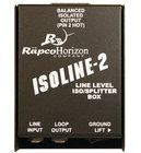 Rapco IL-2 Line Level Isolation and Splitter Box