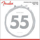 .050-.105 Stainless Steel Flatwound Electric Bass Strings