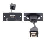 Kramer WU-AB(B) USB Wall Plate Insert