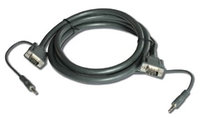 Kramer C-GMA/GMA-25 Molded 15-pin HD Plus Audio (Male-Male) Cable (25')
