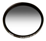 Tiffen 62CGND6 Filter, 62MM Color Graduated, Neutral Density, 0.6